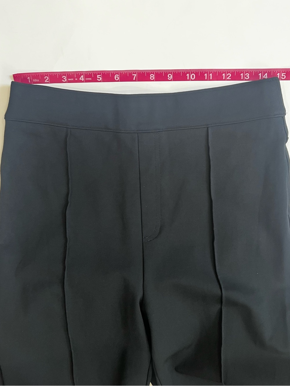 SPANX Black Front Seam High-Rise Flare Pant - Picture 10 of 12